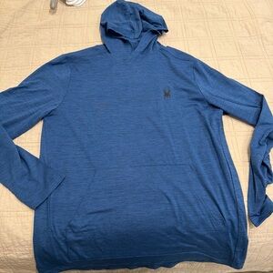 Spyder Men's Deep Blue Hoodie